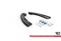 Extensii laterale Maxton Design pentru bara spate BMW X5M F85 (2014-2018), culoare carbon