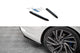 Insertii laterale Maxton Design pentru bara spate Volkswagen Arteon R dupa 2020, negru mat