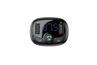 Baseus transmițător cu 2 porturi USB și 1 slot Micro SD, 17W, Bluetooth 4.2