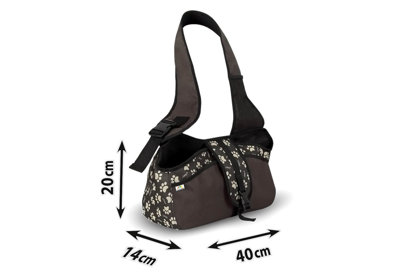 Kegel Dog Carrier, Beverly Hills series, size M, brown