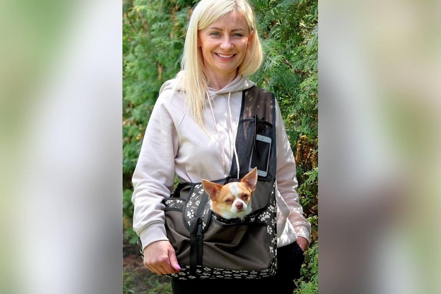 Kegel Dog Carrier, Beverly Hills series, size M, brown