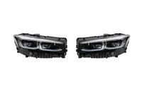 Pachet tuning Facelift compatibil cu BMW Seria 7 G12 (2016-2018) cu ampatament lung și elemente cromate