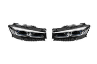 Pachet tuning Facelift compatibil cu BMW Seria 7 G12 (2016-2018) cu ampatament lung și elemente cromate