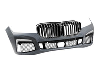 Pachet tuning Facelift compatibil cu BMW Seria 7 G12 (2016-2018) cu ampatament lung și elemente cromate