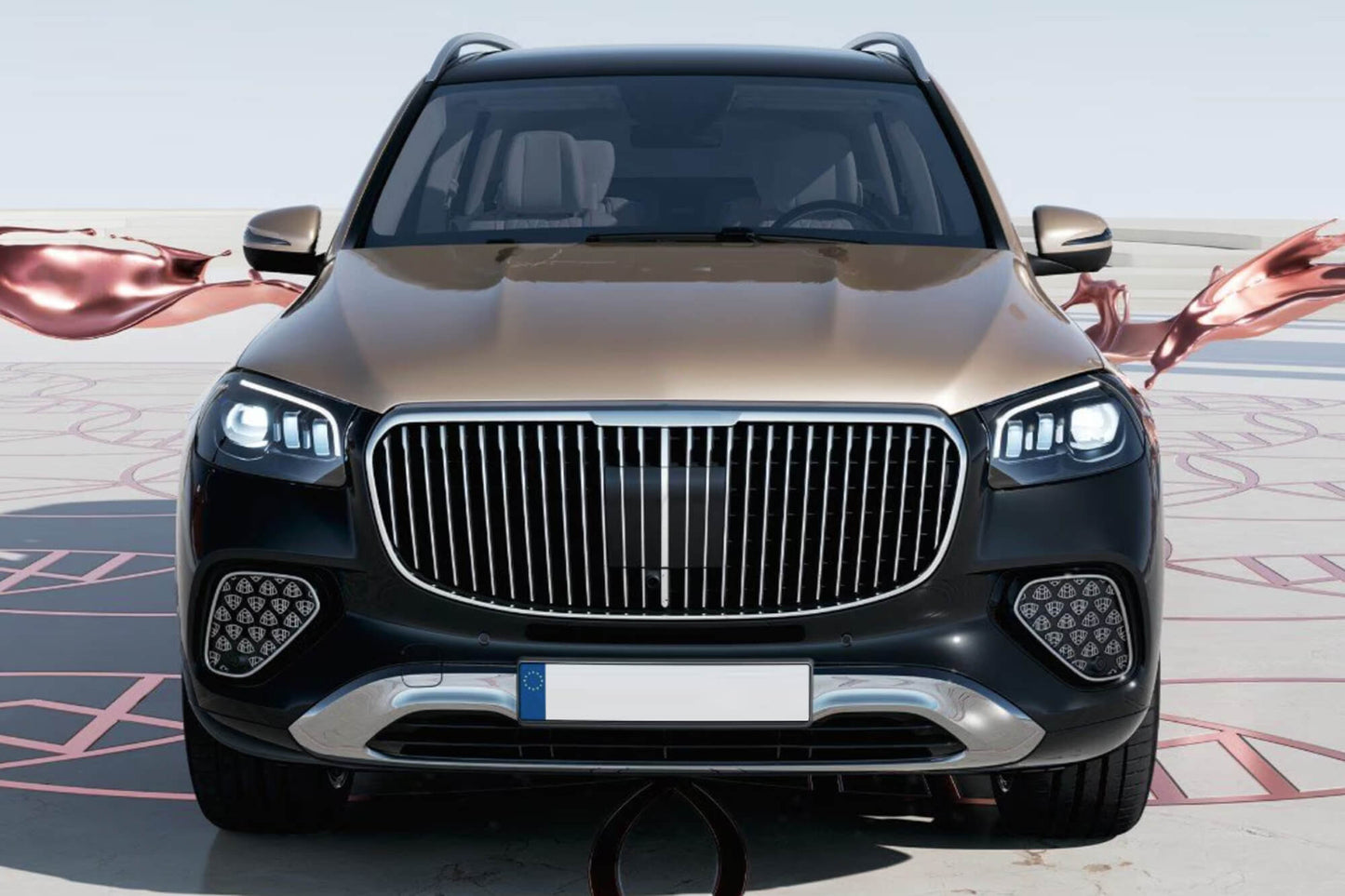 Pachet Tuning Facelift compatibil cu Mercedes GLS X167 (2020-2023)