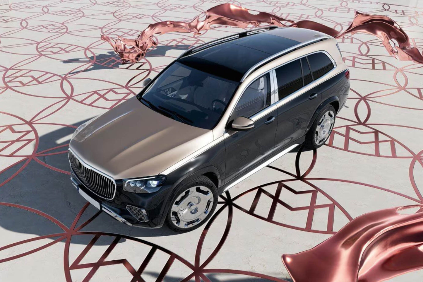 Pachet Tuning Facelift compatibil cu Mercedes GLS X167 (2020-2023)
