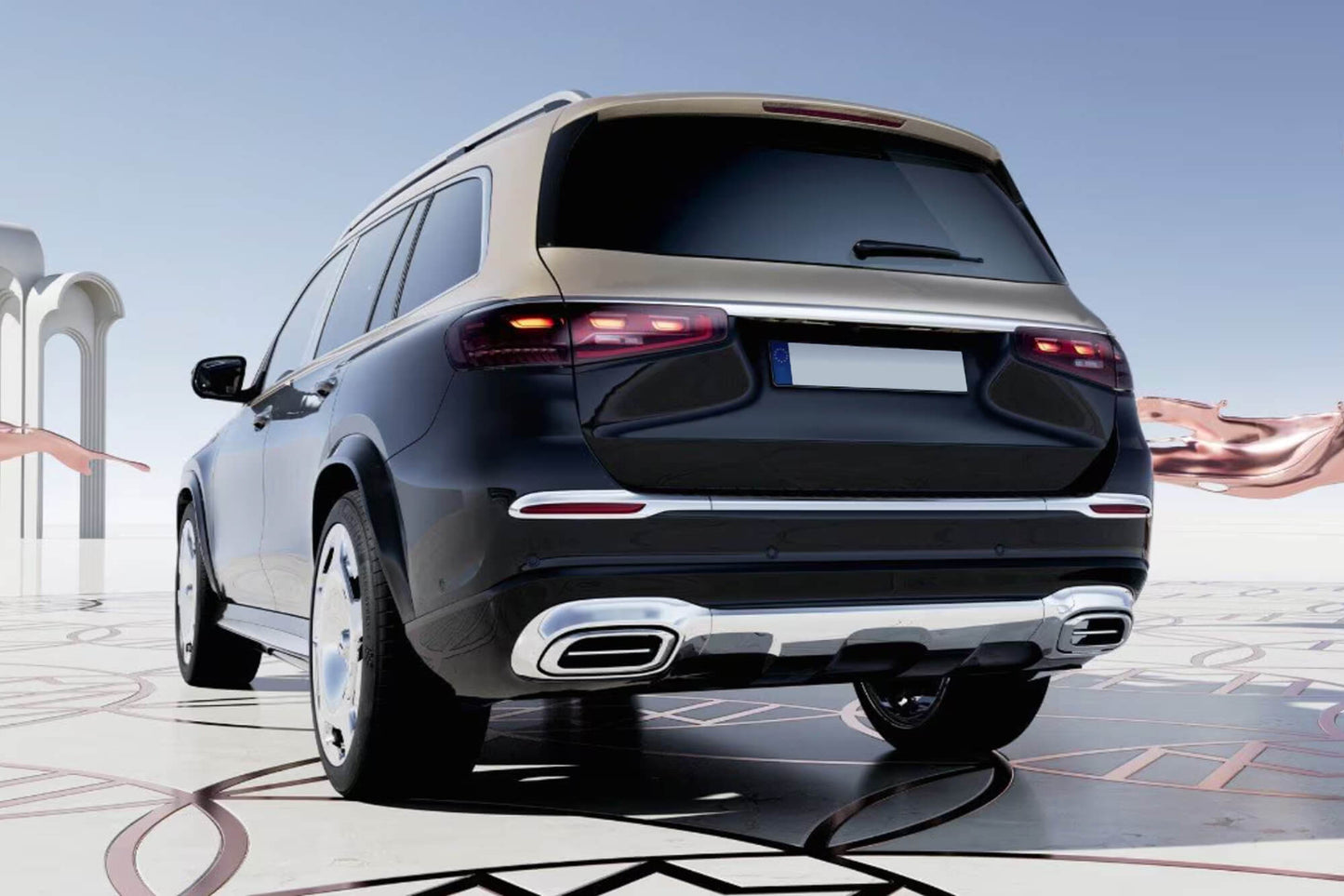 Pachet Tuning Facelift compatibil cu Mercedes GLS X167 (2020-2023)