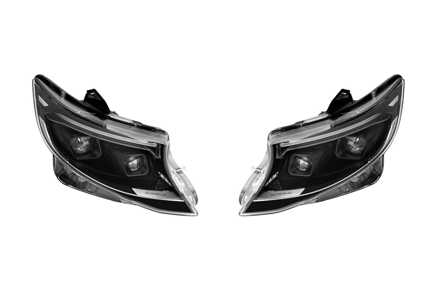 Facelift tuning package compatible with Mercedes V-Class W447 (2018-2023) for conversion to 2024+ W447