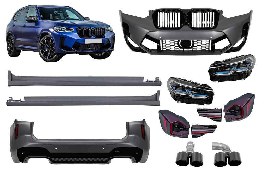 Pachet tuning LCI compatibil cu BMW X3 G01 (2017-2021)