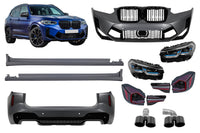 Pachet tuning LCI compatibil cu BMW X3 G01 (2017-2021)