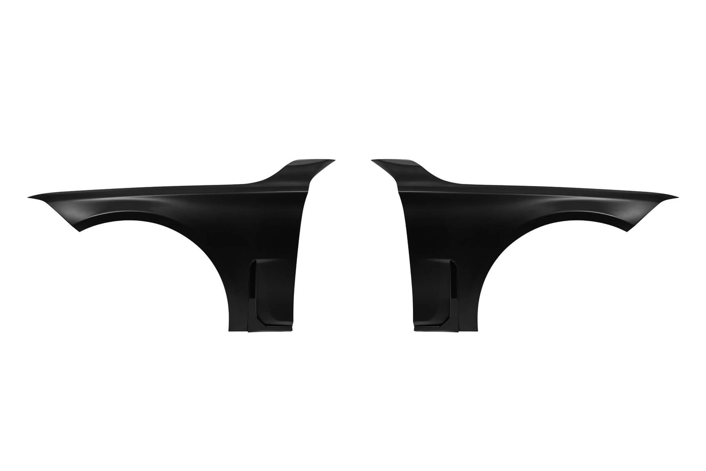 LCI tuning package compatible with BMW 7 Series G12 long wheelbase (2016-2018), with glossy black elements