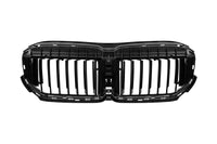 LCI tuning package compatible with BMW 7 Series G12 long wheelbase (2016-2018), with glossy black elements