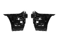 LCI tuning package compatible with BMW 7 Series G12 long wheelbase (2016-2018), with glossy black elements