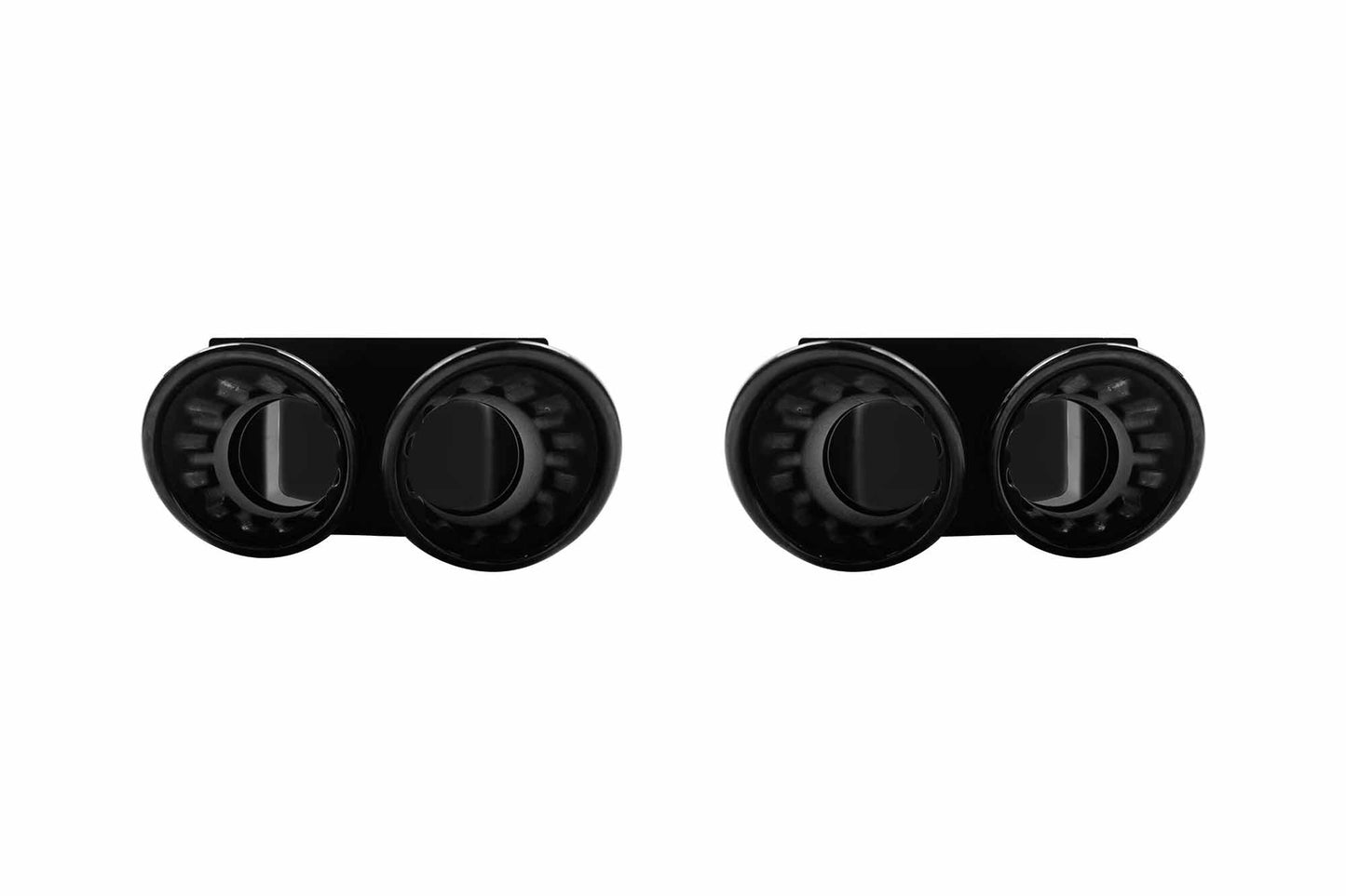 Tuning accessories compatible with Mercedes S-Class W223 (post-2020) AMG front and rear bumpers with exhaust tips