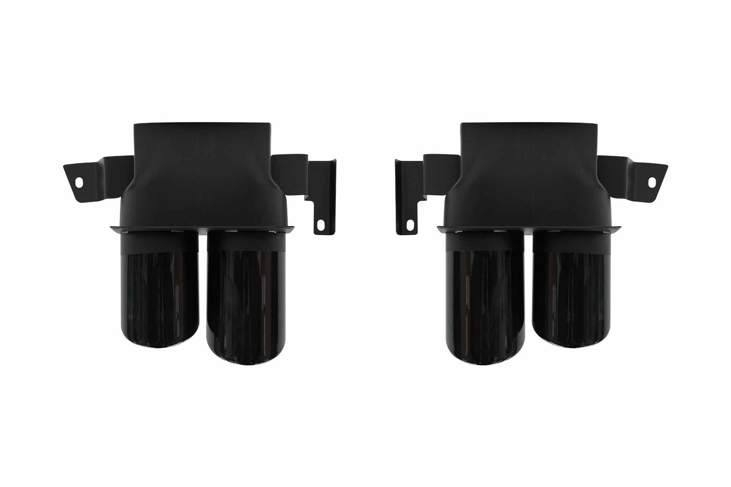 Tuning accessories compatible with Mercedes S-Class W223 (post-2020) AMG front and rear bumpers with exhaust tips