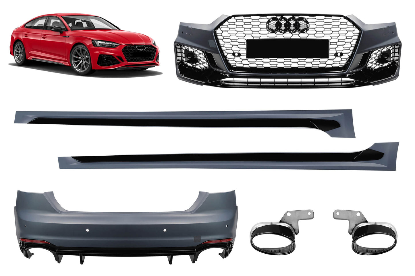 Pachet tuning compatibil cu Audi A5 2017-2019