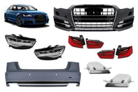 Pachet tuning compatibil cu Audi A6 (2011-2014), conversie optică la modelul A6 2015-2016