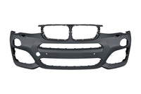 Tuning package compatible with BMW X3 F25 (2014-2017) with double diffuser, compatible with dual exhaust