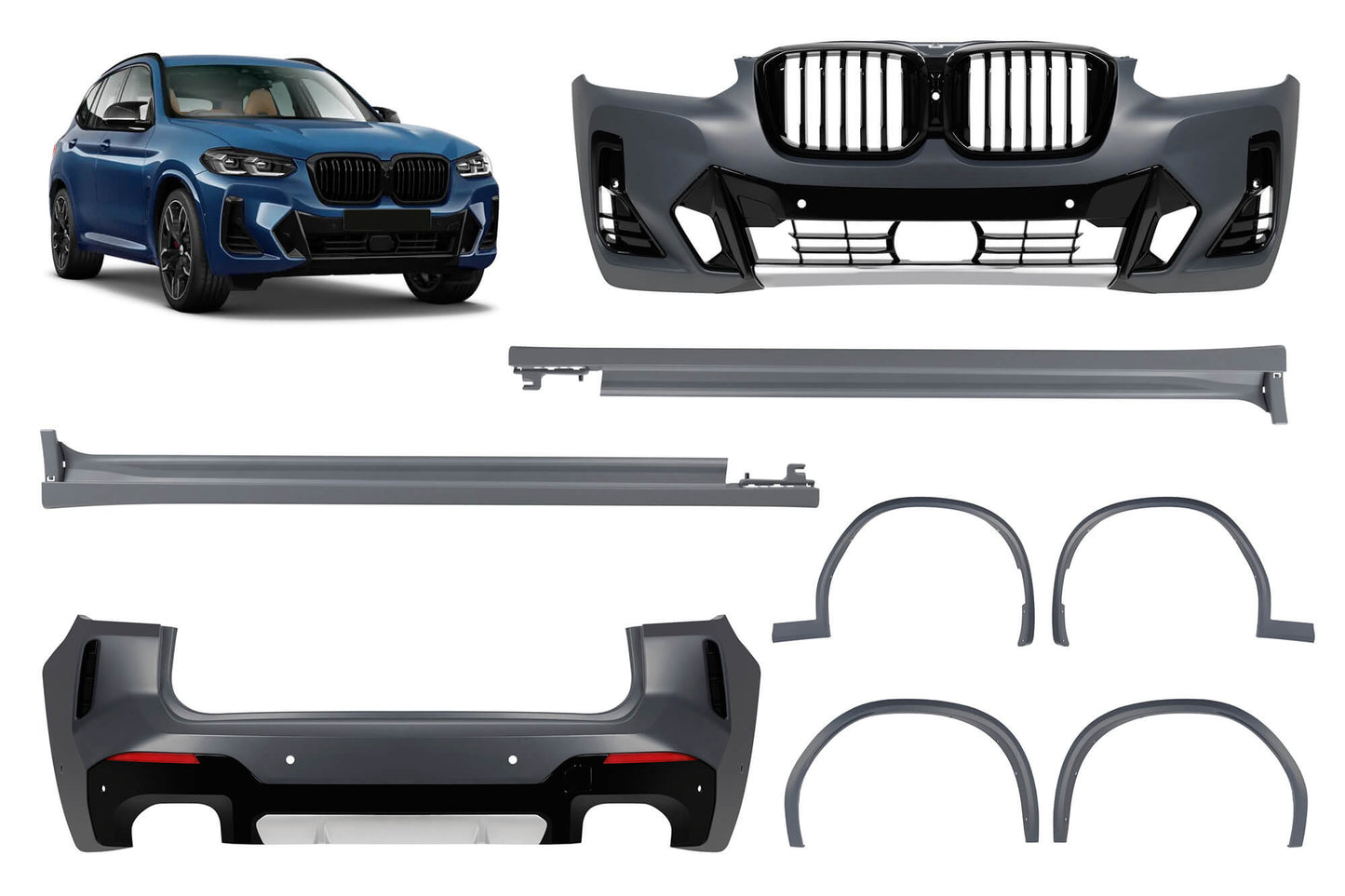 Tuning package compatible with BMW X3 G01 (2021-2024)