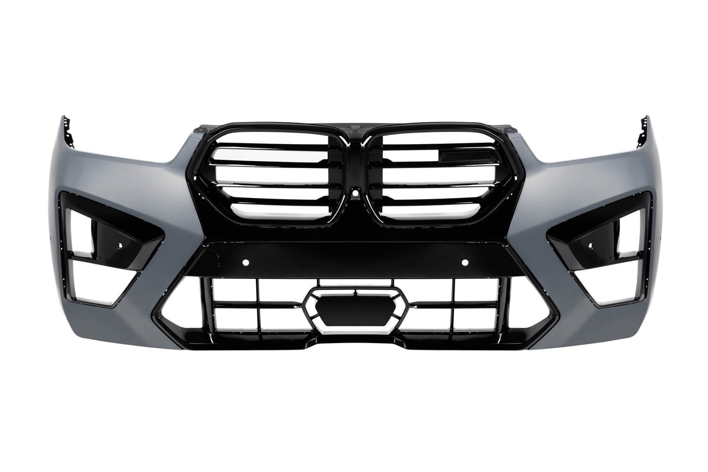 Pachet tuning compatibil cu BMW X5 G05 (2018-2022) convertit in X5M LCI dupa 2023, cu faruri si stopuri