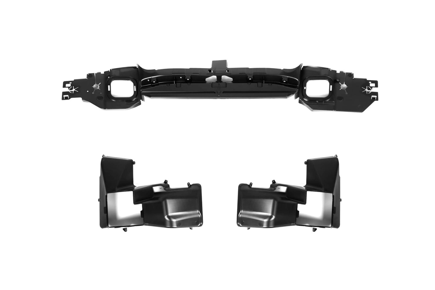 Pachet tuning compatibil cu BMW X5 G05 (2018-2022) convertit in X5M LCI dupa 2023, cu faruri si stopuri