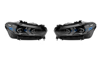 Pachet tuning compatibil cu BMW X5 G05 (2018-2022) convertit in X5M LCI dupa 2023, cu faruri si stopuri
