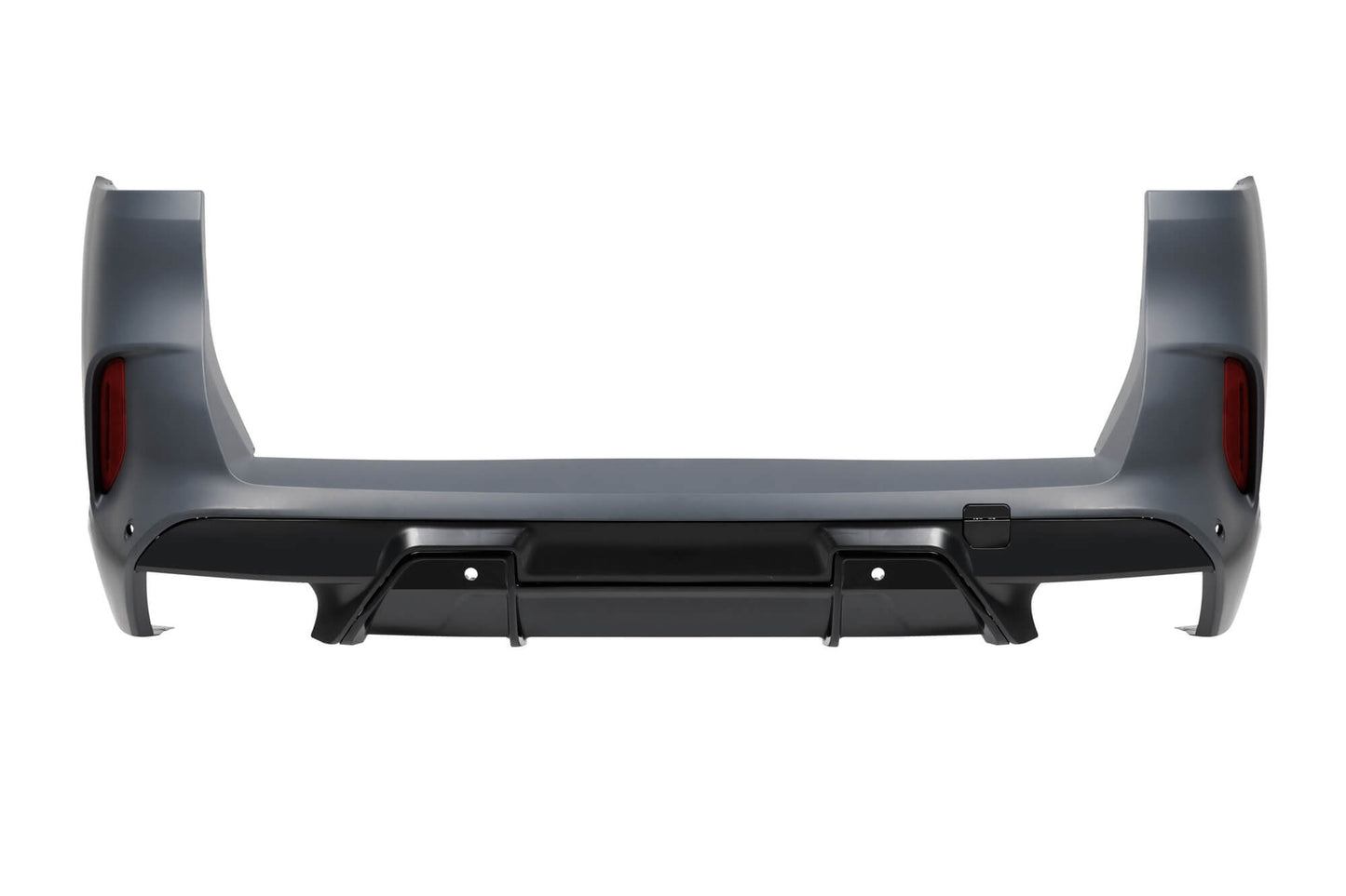 Pachet tuning compatibil cu BMW X5 G05 (2018-2022) convertit in X5M LCI dupa 2023, cu faruri si stopuri