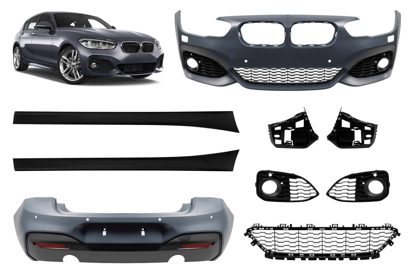 Pachet Tuning compatibil cu BMW Seria 1 F20 (2015-2018)