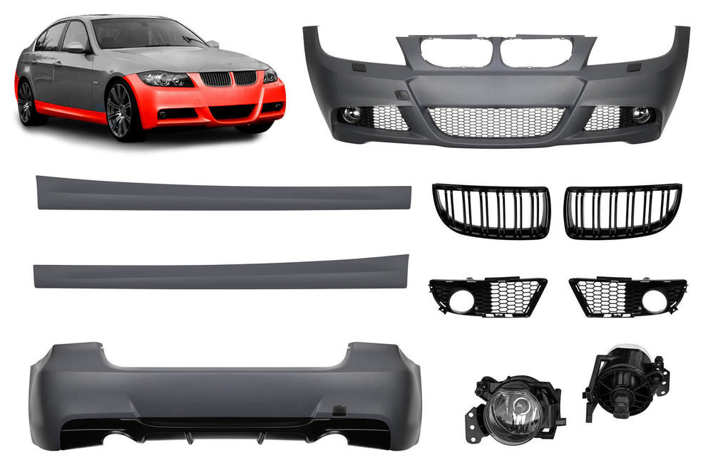 Tuning Package compatible with BMW 3 Series E90 Sedan (2005–2008)