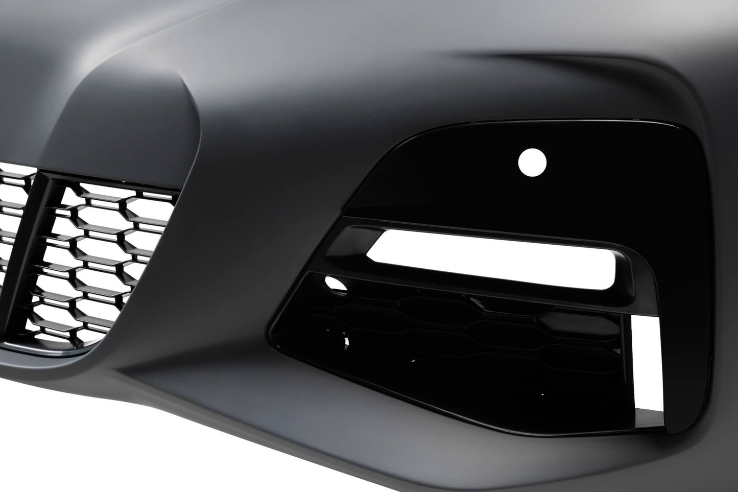Tuning package compatible with BMW 3 Series G20 sedan (after 2019) with PDC, without ACC, without halogen, without side skirts