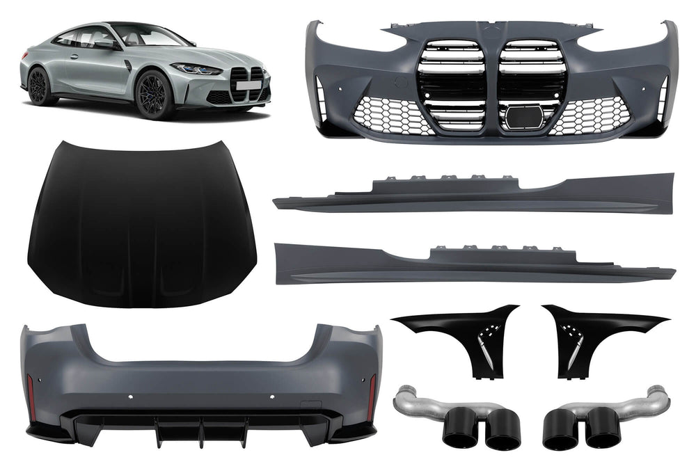 Tuning Pack compatible with BMW 4 Series G22 coupe, G23 cabrio (from 2020 onwards)