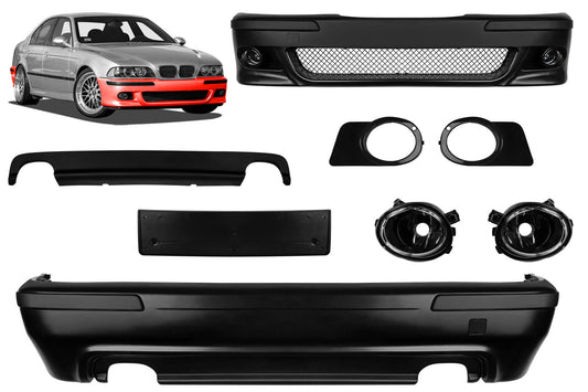 Tuning pack compatible with BMW 5 Series E39 sedan (1995-2003) without PDC
