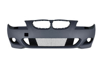Pachet tuning compatibil cu BMW Seria 5 E60 (2003–2010) fara PDC, fara halogene, cu difuser dublu compatibil cu evacuare dubla