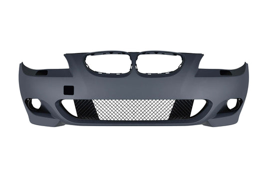 Pachet tuning compatibil cu BMW Seria 5 E60 (2003–2010) fara PDC, fara halogene, cu difuser dublu compatibil cu evacuare dubla