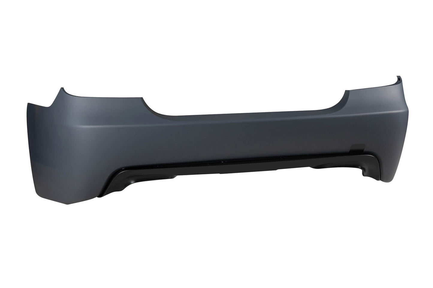 Pachet tuning compatibil cu BMW Seria 5 E60 (2003–2010) fara PDC, fara halogene, cu difuser dublu compatibil cu evacuare dubla