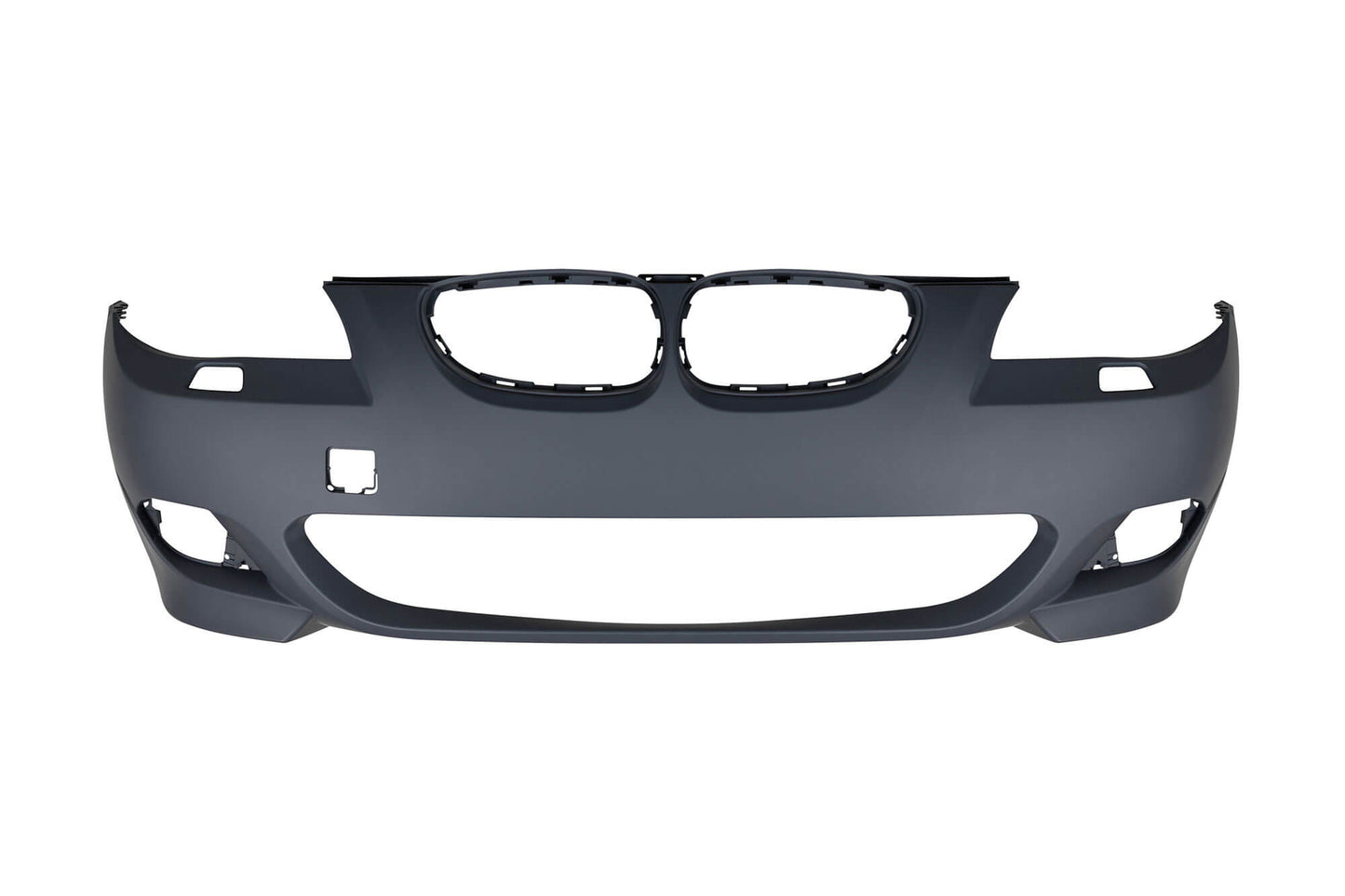 Pachet tuning compatibil cu BMW Seria 5 E60 (2003–2010) fara PDC, fara halogene, cu difuser dublu compatibil cu evacuare dubla