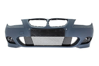 Pachet de tuning compatibil cu BMW Seria 5 E60 sedan (2007-2010), cu PDC, cu faruri cu halogen, cu difuzor unic compatibil cu evacuare dublă
