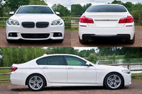 Tuning pack compatible with BMW 5 Series F10 sedan (2010-2013) with halogen