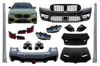 Pachet tuning compatibil cu BMW Seria 5 F10 sedan (2010-2017) conversie la Seria 5 F90 M5 după 2020