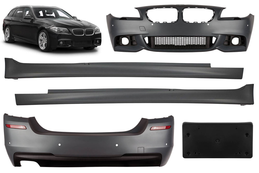 Tuning package compatible with BMW 5 Series F11 Touring (2014-2016) without halogen