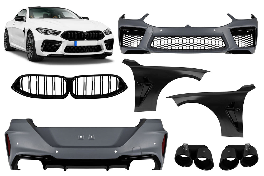 Tuning package compatible with BMW 8 Series G14 convertible, G15 coupe (after 2018)