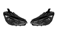 Tuning package compatible with Mercedes GLE Coupe C167 (2020-2023) with black trims, black grille, black exhaust tips and LED headlights