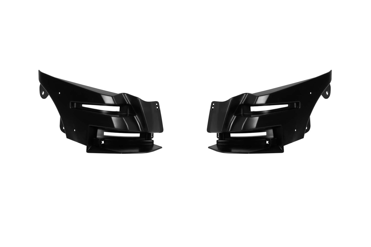 Tuning package compatible with Mercedes GLE Coupe C167 (2020-2023) with black trims, black grille, black exhaust tips and LED headlights