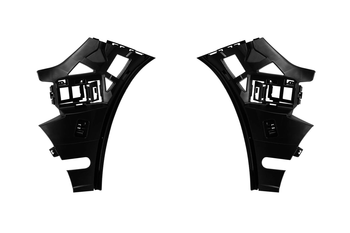 Tuning package compatible with Mercedes GLE Coupe C167 (2020-2023) with black trims, black grille, black exhaust tips and LED headlights