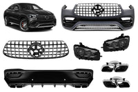 Tuning pack compatible with Mercedes GLE Coupe C167 (from 2019 onwards) for models equipped with AMG Line rear bumper