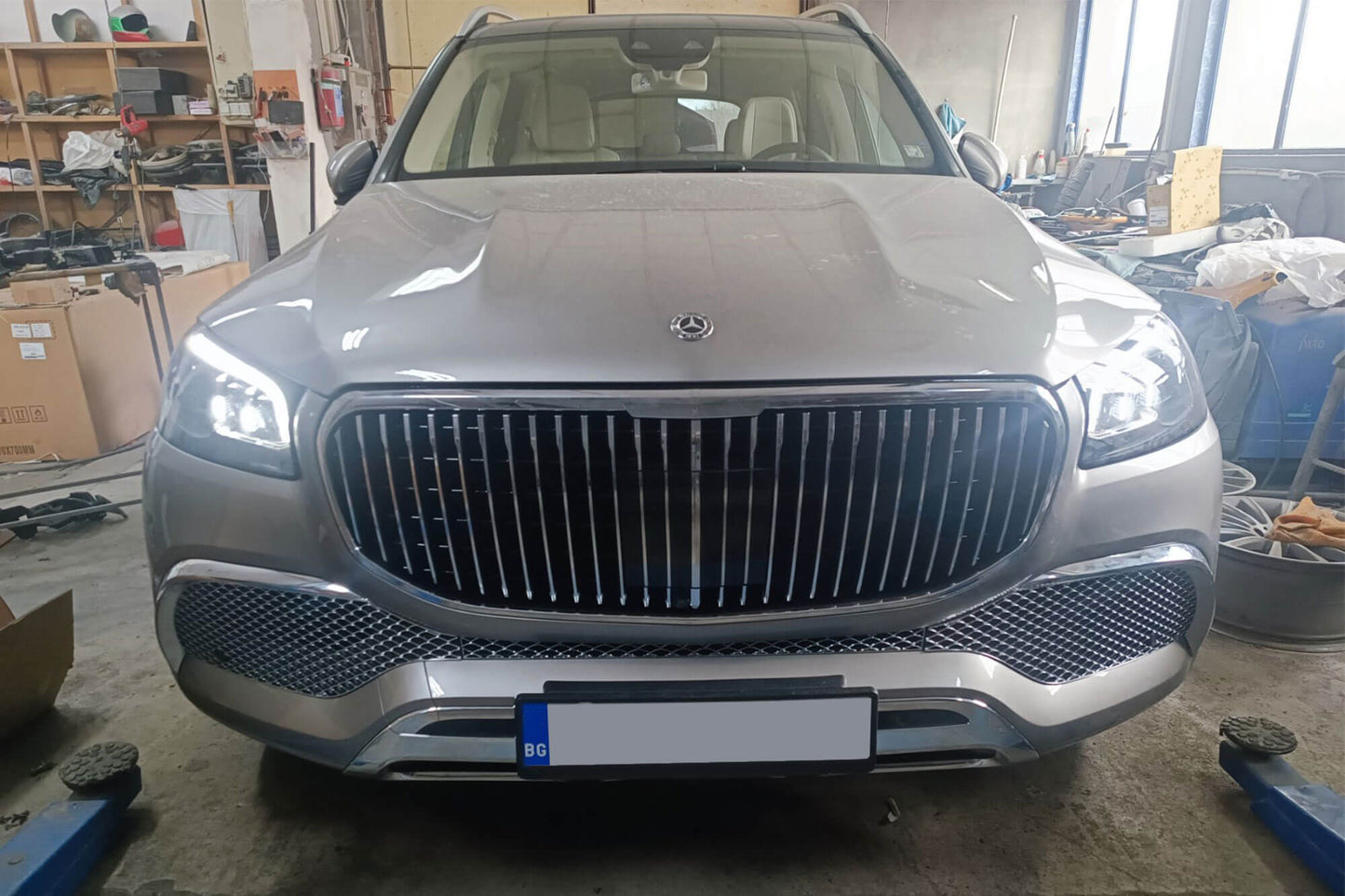 Tuning package compatible with Mercedes GLS X167 (2020-2023) with side steps