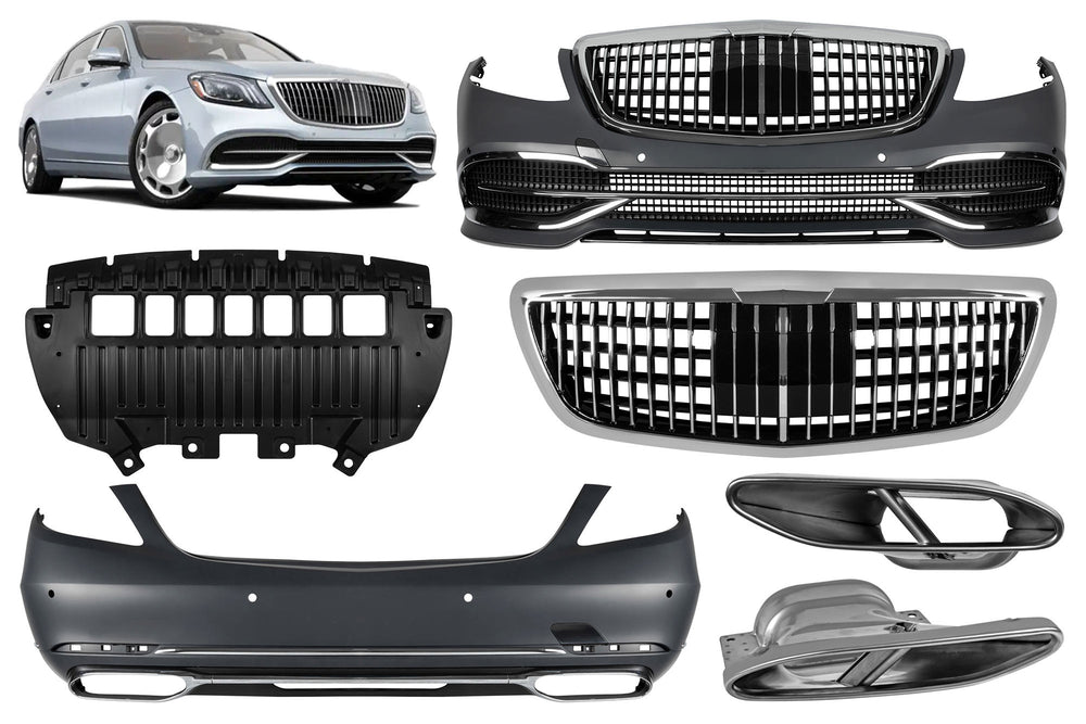 Tuning pack compatible with Mercedes S class W222 (2017-2020)
