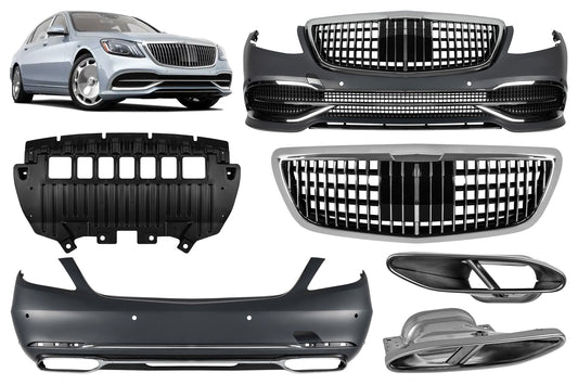 Tuning pack compatible with Mercedes S class W222 (2017-2020)