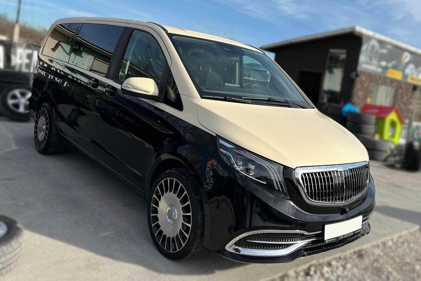 Pachet tuning compatibil cu Mercedes V-Class W447 (după 2014)