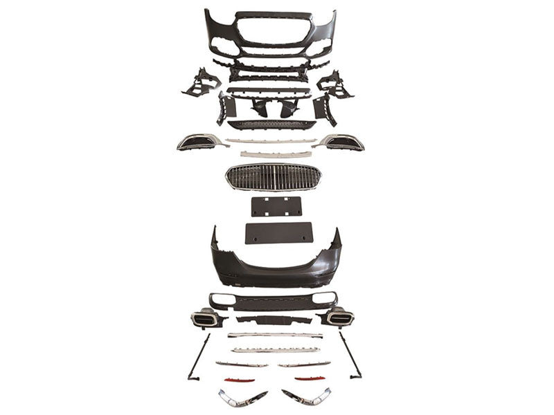 Tuning package compatible with Mercedes W213 sedan (2019-2022) for W223 conversion